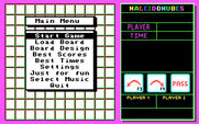 KaleidoKubes for IBM PC/Compatibles - The main menu.