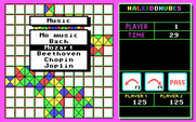 KaleidoKubes for IBM PC/Compatibles - You can choose the type of background music you would like.