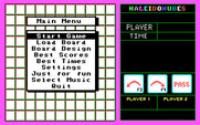KaleidoKubes for IBM PC/Compatibles - The main menu.