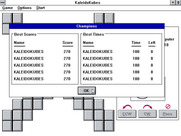 KaleidoKubes for Windows 3.x - High scores.