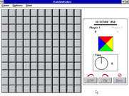 KaleidoKubes for Windows 3.x - Game start screen.