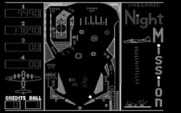 Night Mission Pinball for IBM PC/Compatibles - Hit the flipper button to keep the ball in play!