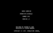 Kursk Campaign for IBM PC/Compatibles - Title screen.