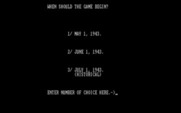 Kursk Campaign for IBM PC/Compatibles - When do you want the game to begin?