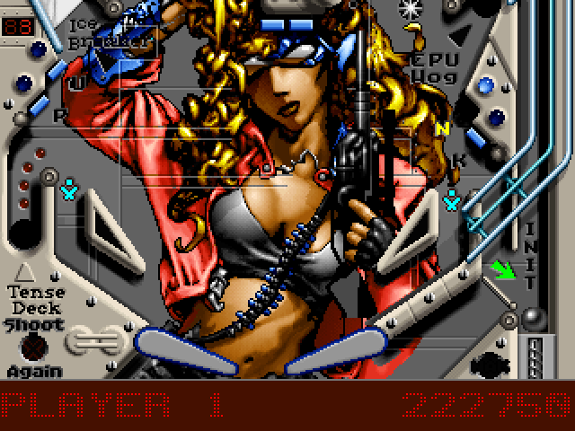 Cyborgirl IBM PC/Compatibles Screenshot: Ready player 1?