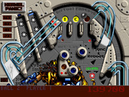 Cyborgirl for IBM PC/Compatibles - The top part of the pinball table.