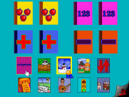 Bill Cosby's Picture Pages: Numbers and Shapes for IBM PC/Compatibles - There are some different types of games to choose from.