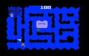 Night Stalker for Intellivision - Running to pick up the gun.