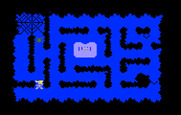 Night Stalker for Intellivision - Game start.