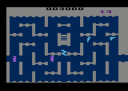 Night Stalker for Atari 2600 - Pick up the gun to replenish your ammo.