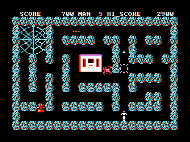Night Stalker IBM PC/Compatibles Screenshot: Another opponent destroyed...