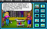Headline Harry and The Great Paper Race for IBM PC/Compatibles - Searching for clues.