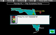 Headline Harry and The Great Paper Race for IBM PC/Compatibles - Here's what happens when you fly to the wrong location.