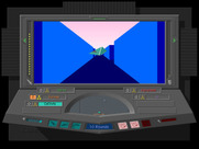 Super Maze Wars for Macintosh - One of my opponents turns and attempts to escape...