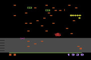 Millipede for Atari 2600 - Here comes the millipede!
