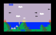 Atlantis for Intellivision - The sun starts to set...