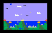 Atlantis for Intellivision - The first wave of attackers arrive...