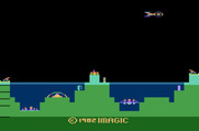 Atlantis for Atari 2600 - Starting screen.