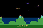 Atlantis for Atari 2600 - Slowly losing parts of the city!