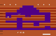 Tutankham for Atari 2600 - Hiding from a scorpion.