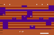 Tutankham for Atari 2600 - Watch out for that attacking bat!