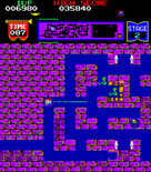 Tutankham for Arcade - Level 2 start.