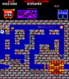 Tutankham for Arcade - Blasting opponents...