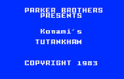 Tutankham for Intellivision - Title screen.