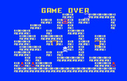 Tutankham for Intellivision - Game over.