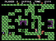 Tutankham for ColecoVision - Navigating the maze...