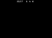 Tutankham for ColecoVision - Starting screen; select a game option then begin!