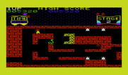 Tutankham for Commodore VIC-20 - Start of stage 2.