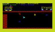 Tutankham for Commodore VIC-20 - This part of stage 2 is rather open...