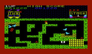 Tutankham for Commodore VIC-20 - I'll need a key to exit this level; luckily, I have one!