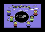 Little People Bowling Alley for Commodore 64 - Select your bowler...