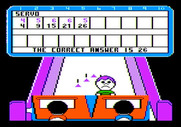 Little People Bowling Alley for Apple II - A wrong answer, the correct answer is...