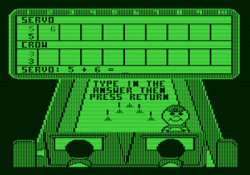 Little People Bowling Alley for Apple II - You need to add up your score.