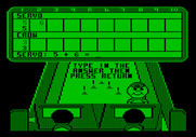 Little People Bowling Alley for Apple II - You need to add up your score.