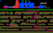 Oil's Well for IBM PC/Compatibles - When your pipes are pink the enemies are slowed down temporarily.