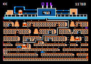 Oil's Well for Apple II - Level 3; the mazes increase in complexity.