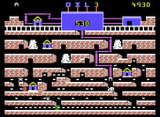 Oil's Well for ColecoVision - Reaching all of the oil in the complex mazes can take time, but you only have very limited time!