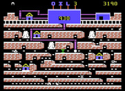 Oil's Well for ColecoVision - The oil fields become increasingly complex.