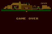 Oil's Well for Atari 8-bit - Game over.