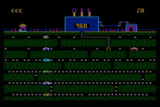 Oil's Well for Atari 8-bit - Game start.