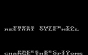 Oil's Well for IBM PC/Compatibles - Game over.