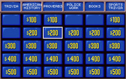 Jeopardy! for IBM PC/Compatibles - Select the next answer...