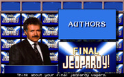 Jeopardy! for IBM PC/Compatibles - Final jeopardy category...