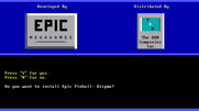 Enigma for IBM PC/Compatibles - Install Enigma?