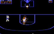 One-on-One for IBM PC/Compatibles - Here comes the ref, must be a penalty...