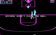 One-on-One for IBM PC/Compatibles - Offense didn't clear the ball...